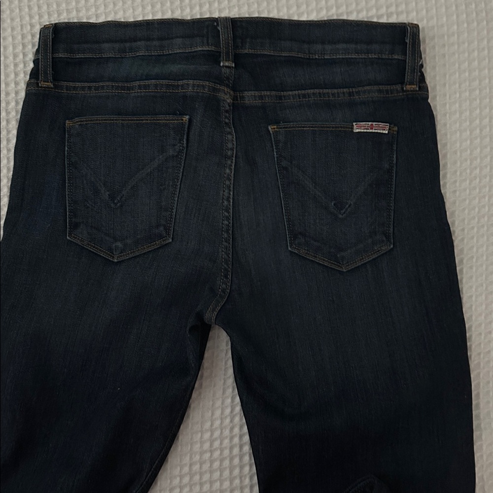 Hudson Jeans Dark Blue Nico Mid rise Super Skinny Women's Jeans size 28 - Picture 4 of 10